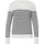 Pullover aus Viskosemix Creme/Schwarz 48
