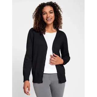 Casual Looks Strickjacke schwarz 38