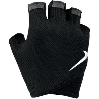 Nike Damen Gym Essential Fitnes Handschuhe, 010 Black/White, L