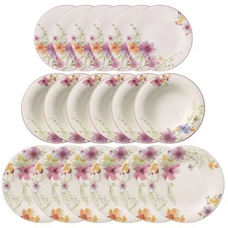 Villeroy & Boch Mariefleur Basic Kombiservice 18-tlg. bunt