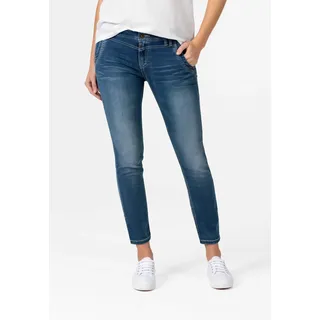7/8-Jeans TIMEZONE "Slim NaliTZ 7/8" Gr. 33, US-Größen, blau Damen Jeans Ankle 7/8