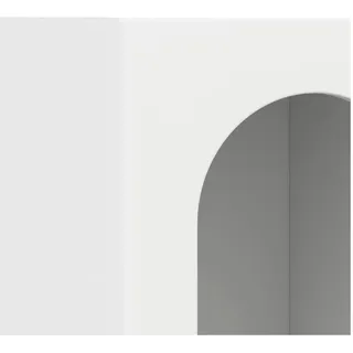 vidaXL Sideboard 59 x 100,5 x 35 cm Weiß