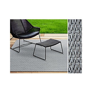 Outdoor-Teppich Casa Pura Geona Grau Vinyl, PET 1800 x 6000 mm