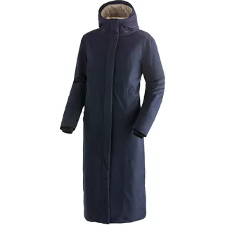 Maier Sports Damen Alberte Mantel (Größe XL, blau)