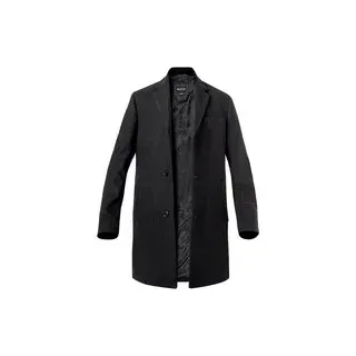 HECHTER PARIS Herren Mantel grau unifarben, grau, Herbst/Winter 2023/2024