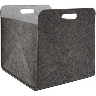 Dune Design Aufbewahrungsbox 33 x 38 x 33 cm 2-tlg. Grau