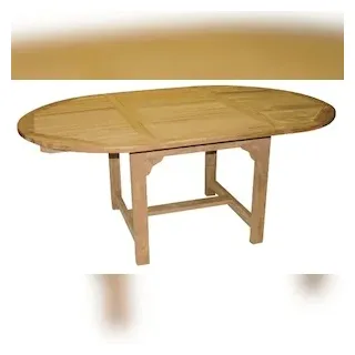 Lex Premium Teak Ausziehtisch 180 x 90 x 75 cm Braun