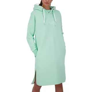 Alife & Kickin Damen Helenaak Sweatdress Damenkleid Freizeitkleid Sweatkleid Kleid, Aqua, S EU - S