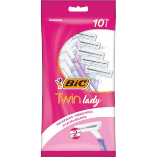 BIC Twin Lady 2-Klingenrasierer assortiert 10 Stk St Keine Angabe