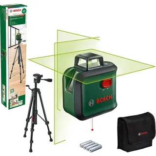 Bosch 0 603 663 B07, 24 m, 0,4 mm/m, 4°, 4 s, Horizontal/Vertikal, Grün