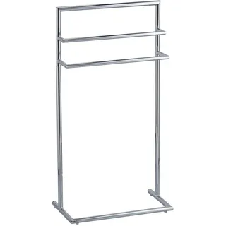 Zeller Handtuchständer Metall Silber