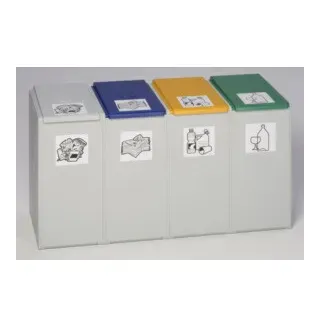 VAR Kunststoffcontainer 40 l Grau