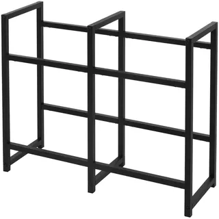 ML-Design Getränkekistenregal für 4 Kisten 91x31x75,5 cm Stahl Freistehend