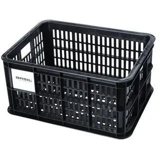 Basil Crate S Fahrradkiste schwarz
