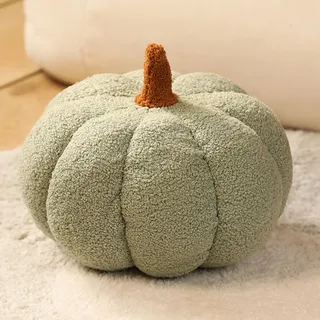 Kürbis Kissen, Pumpkin Pillow, Halloween Kürbis Dekokissen Kissen, Weiche Plüschkissen Herbst Pumpkin Pillow Deko, 3D Plüsch Kürbiskissen Kissens für Home Halloween Decoration