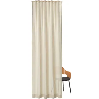 Vorhang SCHÖNER WOHNEN-KOLLEKTION "Breeze" Gardinen Gr. 250 cm, verdeckte Schlaufen, 125 cm, beige (beige, creme) Verdeckte Schlaufen