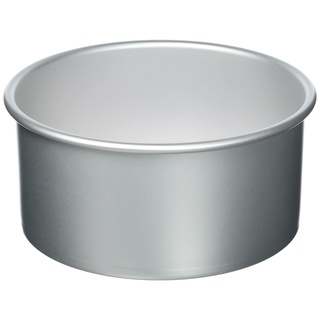IBILI 815120 Kuchenform rund/extra hoch 20x10 cm, Aluminium, Silber, 20 x 10 cm