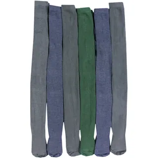 TupTam Strickstrumpfhose TUPTAM "Strumpfhose Baby Jungen Strickstrumpfhose 6er Pack", Mädchen, Gr. 92, grün (farbenmix 10), Obermaterial: 76% Baumwolle CO. 22% Polyamid PA. 2% Elasthan EL., Strumpfhosen