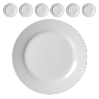 Ritzenhoff & Breker Frühstücksteller 19cm 6ST weiß, RITZENHOFF&BREKER Bianco 78060