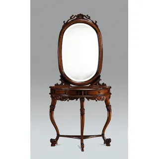 Schminktisch Tische Konsolen Tisch Frisierkommode Frisiertisch Barock Antik Stil