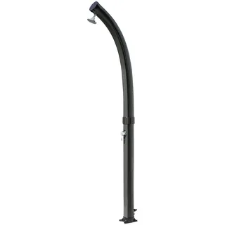 Gre Solardusche gebogen schwarz 230 cm