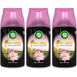 Air Wick Freshmatic Max Nachfüller selten Scents Fleur de Lotus Sichuan – Lot de 3