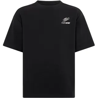 Plein Sport Pique Round Neck T-Shirt Icon schwarz S