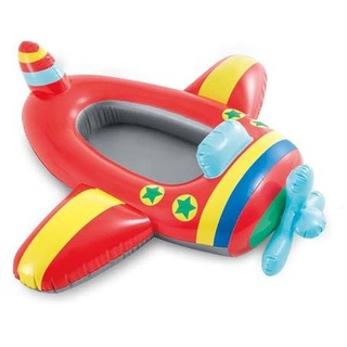 INTEX 59380NP - Baby-Boot - Pool-Cruiser (110x100cm) Kinderboot aufblasbar Poolspielzeug