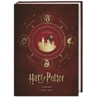 Heye Harry Potter 17-Monats-Kalenderbuch A5 2027 - 17 Monate. Von August 2026 bis Dezember 2027: