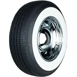 KONTIO 215/75 R15 100R Weißwandreifen Weißwand 70 mm (23⁄4\) Oldtimer, WhitePaw CLASSIC 70MM WW R