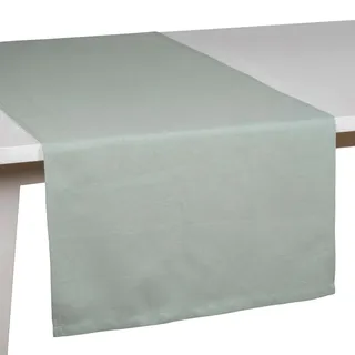Pichler Leinen Tischwäsche Pure Tischläufer 50x150 cm | jade - grün