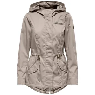 Only Regular Fit Parka mit Baumwolle Modell 'LORCA', Sand, XS