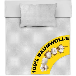 Amilian Kinderbettwäsche 100x135 Baby Bettwäsche Set Größe Babybettwäsche 135x100 mit Kissenbezug 40x60 100% Baumwolle Babybett Kinderbettwäsche 100x135 Jungen Mädchen Bettwaesche
