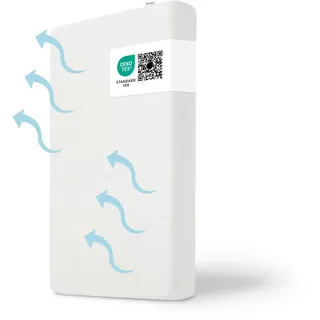 Ehrenkind® Kindermatratze Pur | Baby Matratze 90x180 Standard 100 by Oeko-TEX | Babymatratze 90x180 aus hochwertigem Schaum und Hygienebezug
