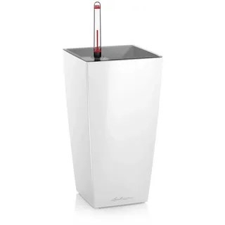 LECHUZA Maxi-Cubi Komplettset 14 x 14 x 26 cm weiß hochglanz