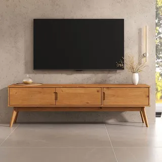Idimex Tivoli Lowboard 116,20 x 41 x 23 cm Braun Holz