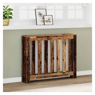 vidaXL Heizkörperverkleidung Altholz-Optik 104x20x82 cm Holzwerkstoff
