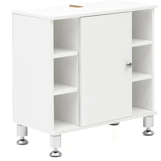 KADIMA DESIGN Waschbeckenunterschrank 60 x 64 x 32 cm Weiß