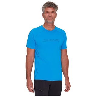 Mammut Selun Fl Logo Short Sleeve T-shirt Blau L Mann