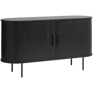 designline Sideboard 140 x 76 x 45 cm Schwarz