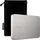 2 TB USB-C warmes silber