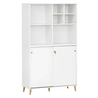 MÖBELPARTNER Regalschrank 500, 701802 weiß 100,1 x 41,0 x 168,7 cm, 1 St.