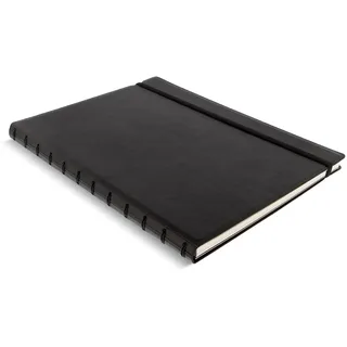 Letts Notizbuch A4 liniert Schwarz