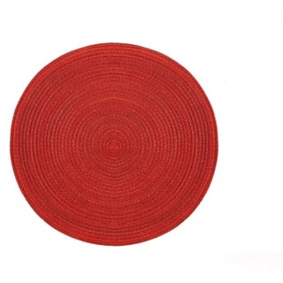 Platzset, Pichler Tischset SAMBA, rund 38 cm, granat, PICHLER rot
