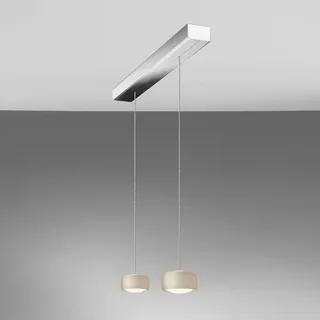 OLIGO Grace Pendelleuchte, LED 2-flammig mit unsichtbarer Höhenverstellung, 63-506-34-21+62-506-10-05+G42-931-51-51#2,