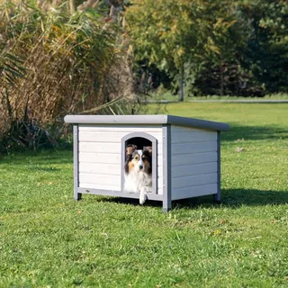 Trixie Hundehütte Classic 85 x 58 x 60 cm Holz/Kunststoff Grau