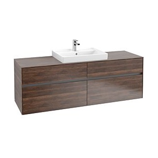 Waschbeckenunterschrank 160 x 55 cm Arizona Oak