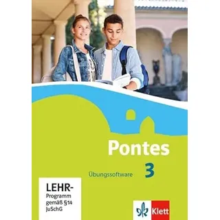 Ernst Klett Verlag Pontes 3: Übungssoftware mit Vokabeltrainer, CD-ROM 3. Lernjahr