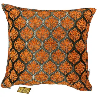Ottoman Kissenhülle "Selma" in Orange - (L)45 x (B)45 cm