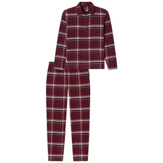 SCHIESSER Pyjama Selected Premium Warming Rot XXL (44)